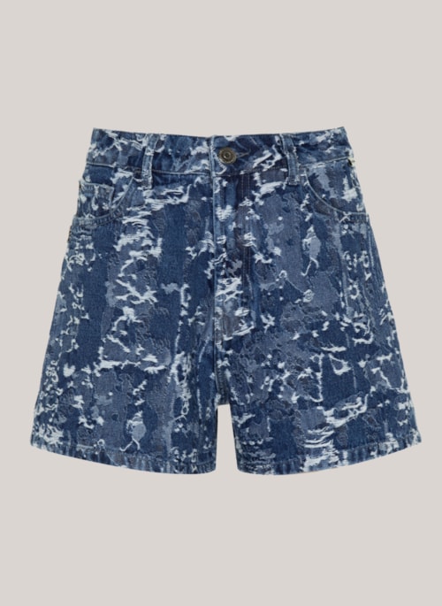 Bermuda Jeans Girlfriend Kyoto John John Feminina