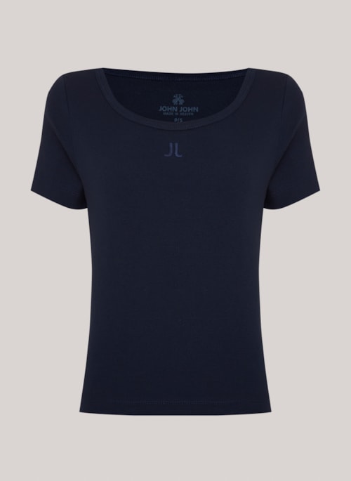 Blusa Baby Look Yas Marinho John John Feminina
