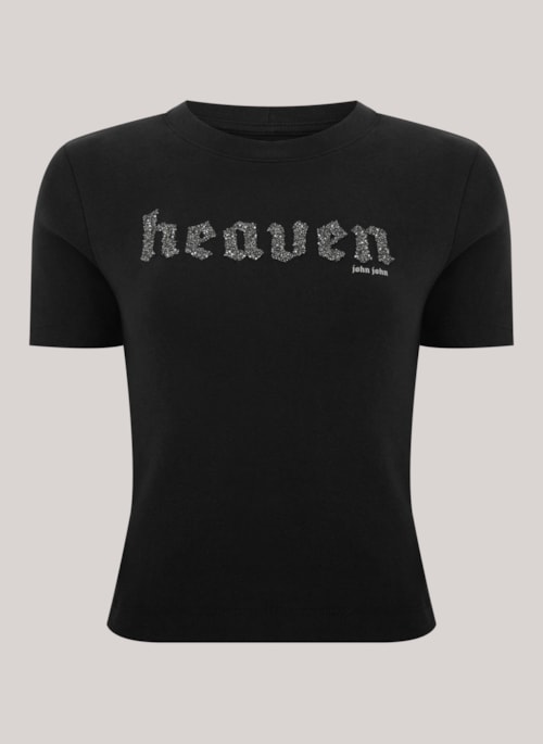 Blusa Justa Crystal Heaven Black John John Feminina