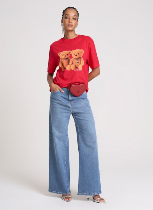 Calça Jeans Super Wide Seattle John John Feminina