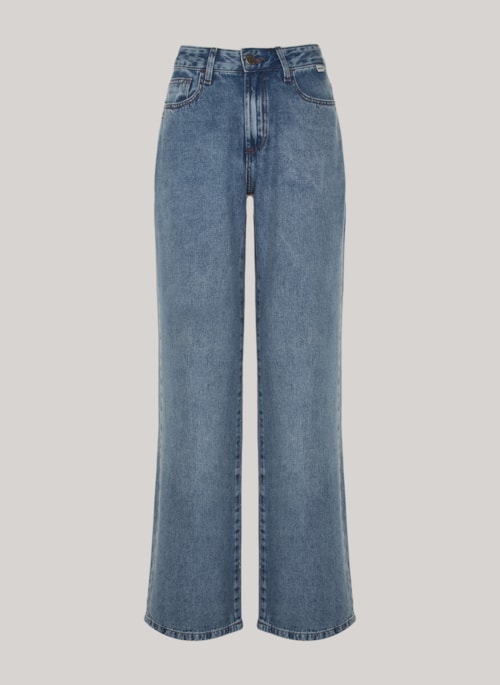 Calça Jeans Wide Leg Madison John John Feminina