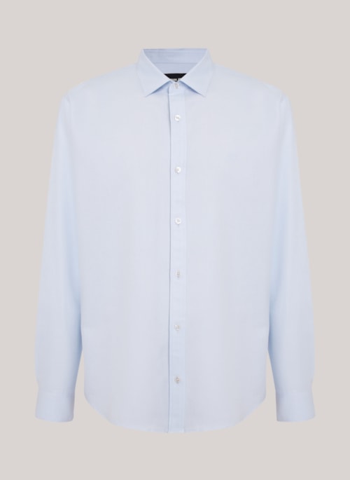 Camisa Regular Fit Ox Blue John John Masculina