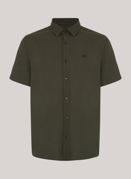 Camisa Regular Fit Rustic Green John John Masculina