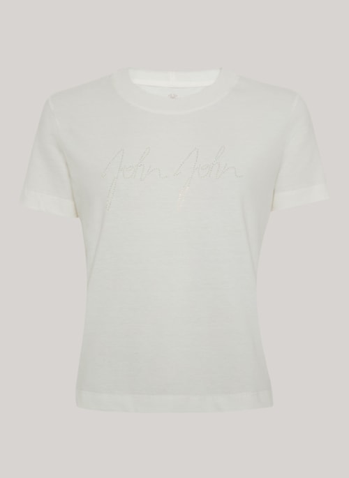 Camiseta Justa Bright Off John John Feminina