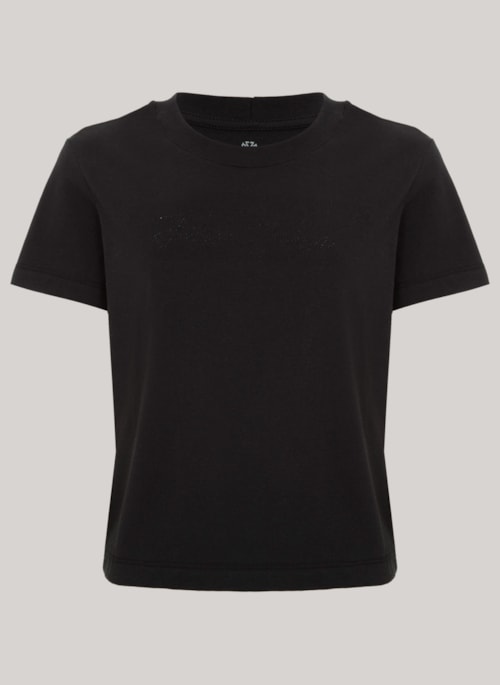 Camiseta Justa New Bright Black John John Feminina