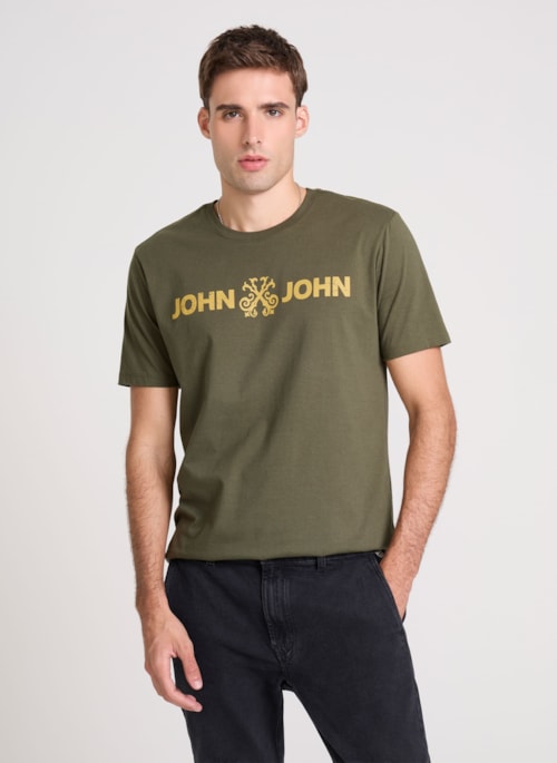 Camiseta Regular Fit Basic Copa John John Masculino