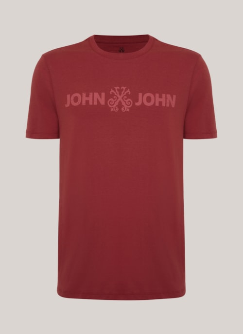 Camiseta Regular Fit Basic Goiaba John John Masculina
