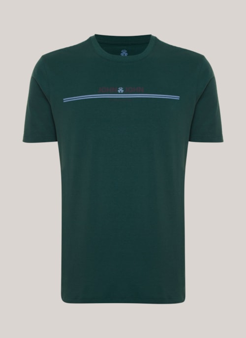 Camiseta Regular Fit Simple Lines John John Masculina