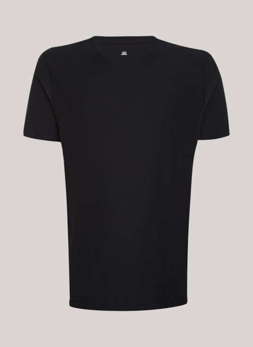 Camiseta Regular Fit Zoom Preto John John Masculina