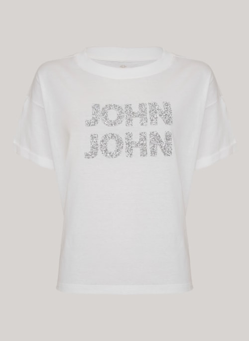 Camiseta Reta Bright Off John John Feminina