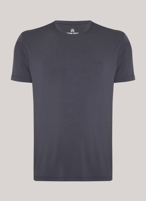 Camiseta Slim Fit Visco Chumbo John John Masculina