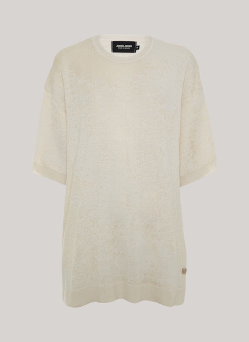 Camiseta Tricot Ampla Devore John John Masculina