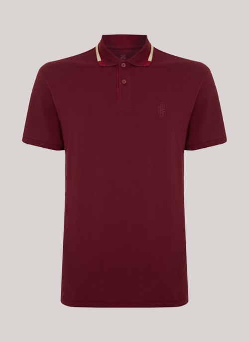 Polo Regular Fit Gaya John John Masculina