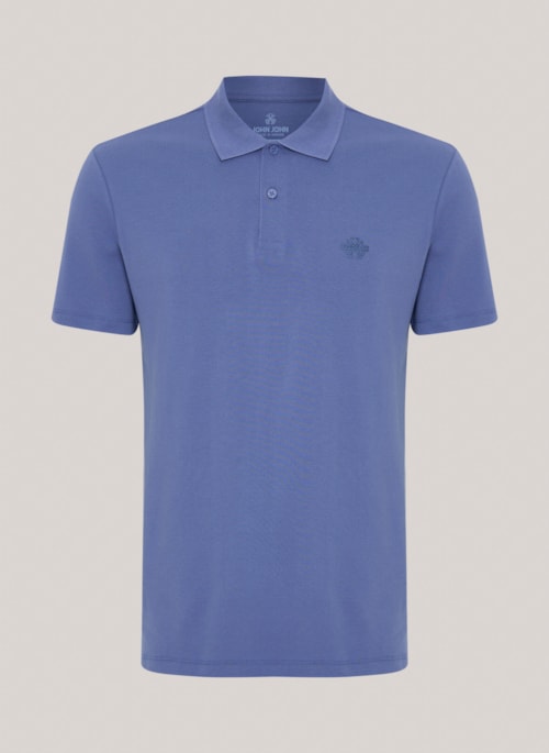 Polo Regular Fit Light Transfer Lavanda John John Masculina