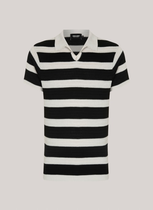 Polo Tricot Reta Brian John John Masculina