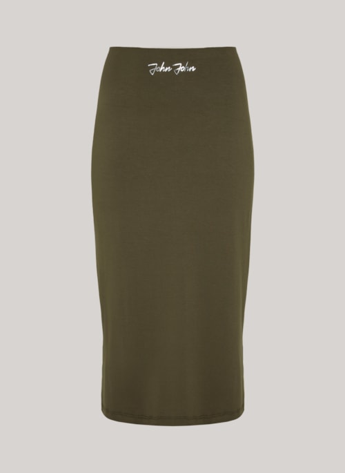 Saia Justa Visco Touch Verde John John Feminina